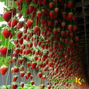 Клубника ампельная Анастасия купить по цене от 370р. в интернет-магазине «Посадика» с доставкой почтой в в Камень-на-Обие и по всей России – [изображение №1].